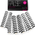 Eliace Eyelashes – 50 Pairs, 5 Styles | Luxurious Faux Mink, Natural Look