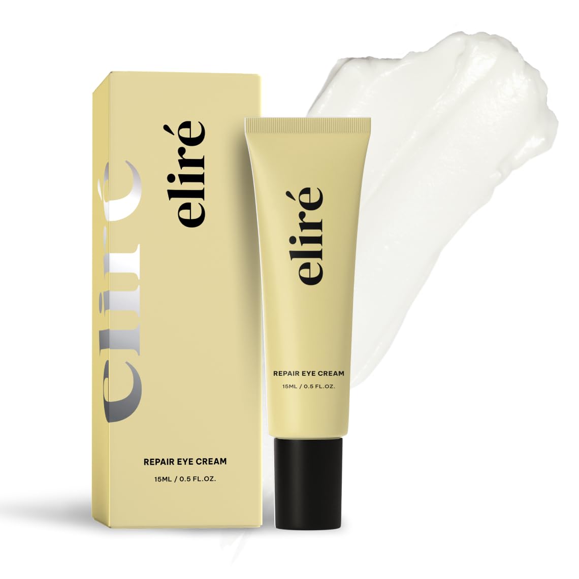 Eliré Korean Repair Eye Cream – Ceramide-Rich, Caffeine-Boost Under-Eye Treatment (15ml)