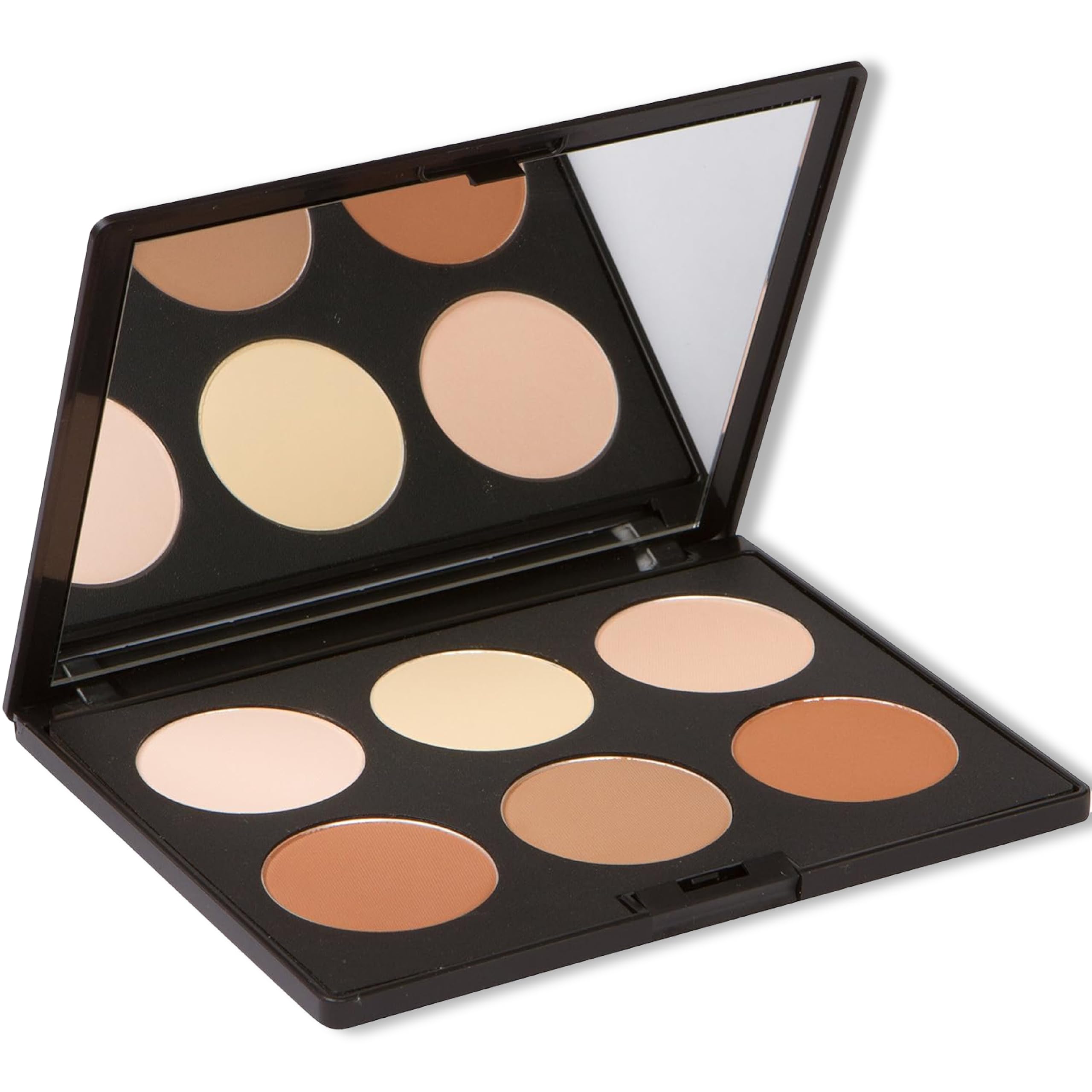 Elizabeth Mott Bronzer Contour Palette – 6 Blendable Shades for All Skin Tones, Natural Glow (Cruelty-Free)
