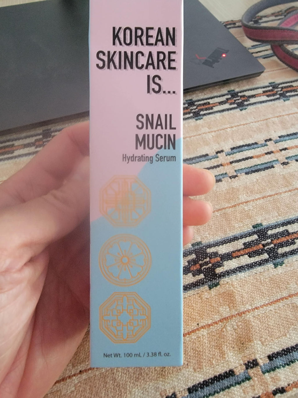 Elizabeth Mott Korean Snail Mucin Serum — 97% Snail Filtrate, Deep Hydration, Glass Skin (100 mL)