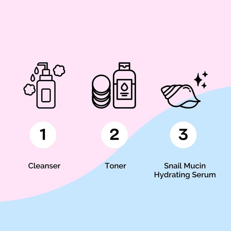 Elizabeth Mott Korean Snail Mucin Serum — 97% Snail Filtrate, Deep Hydration, Glass Skin (100 mL)