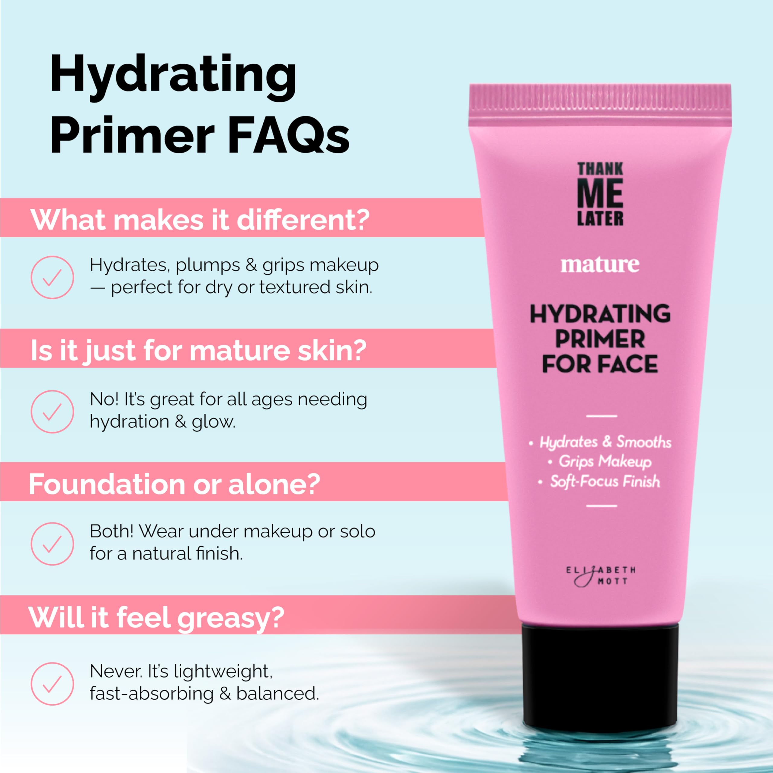 Elizabeth Mott Thank Me Later Hydrating Primer for Dry and Mature Skin