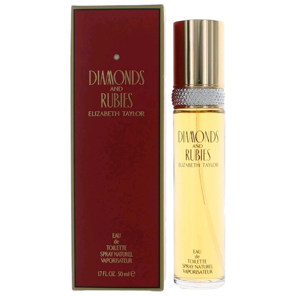 Elizabeth Taylor Diamonds & Rubies for Women Eau De Toilette Spray – 1.7 Fl Oz