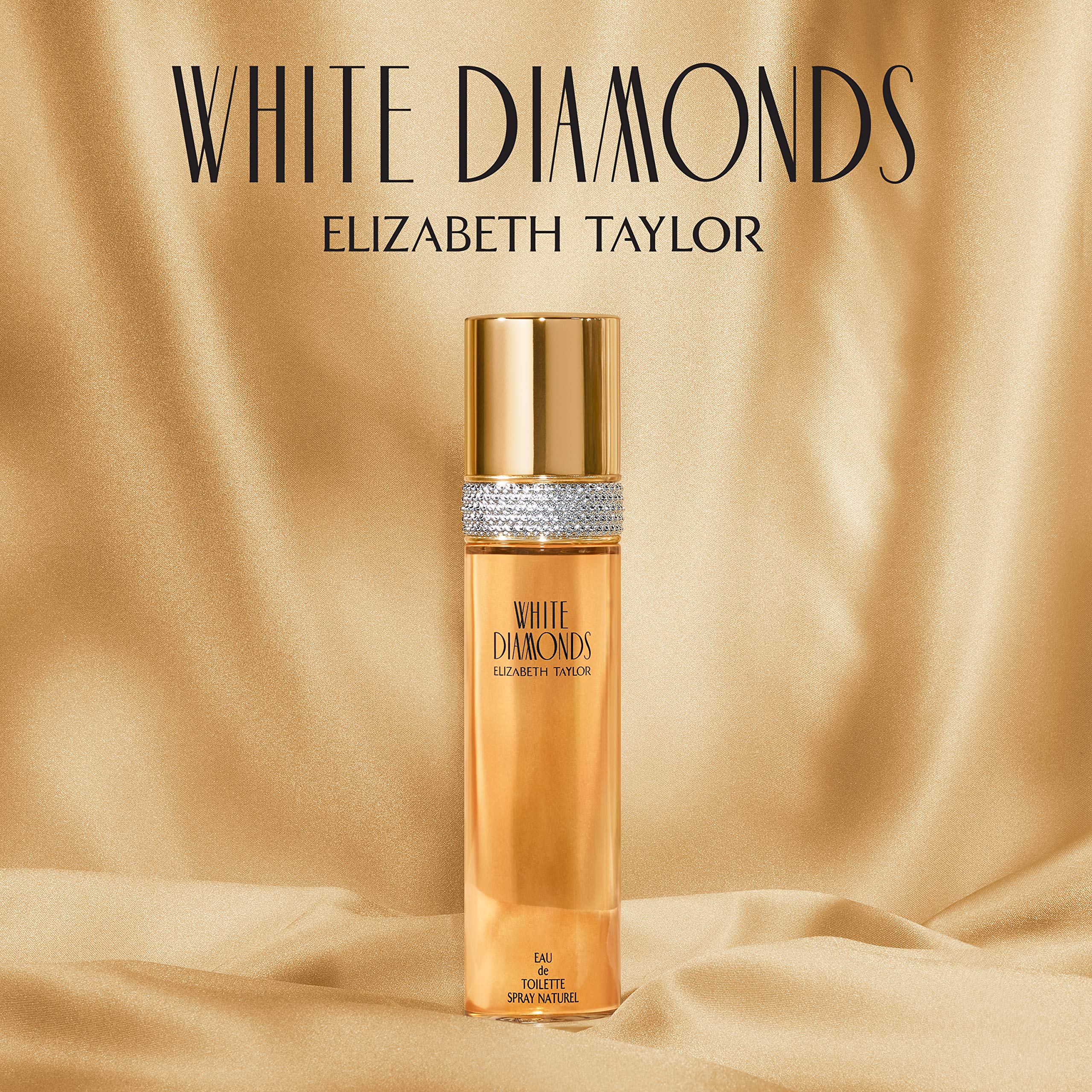 Elizabeth Taylor White Diamonds 3-Piece Gift Set – 1.0 oz EDT, 1.7 oz Lotion, 0.12 oz Mini Parfum