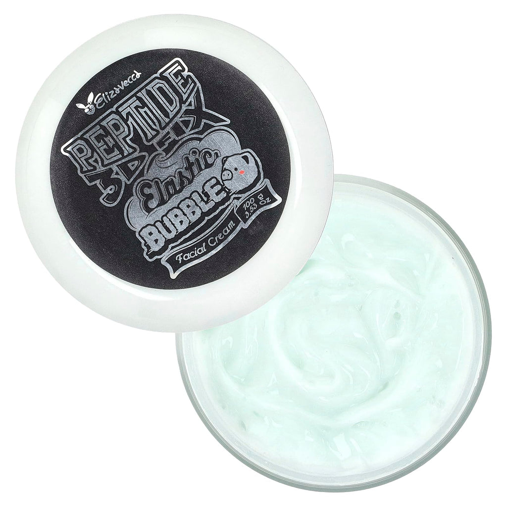Elizavecca 3D Peptide Elastic Water Bubble Cream – 100 g for All Skin Types