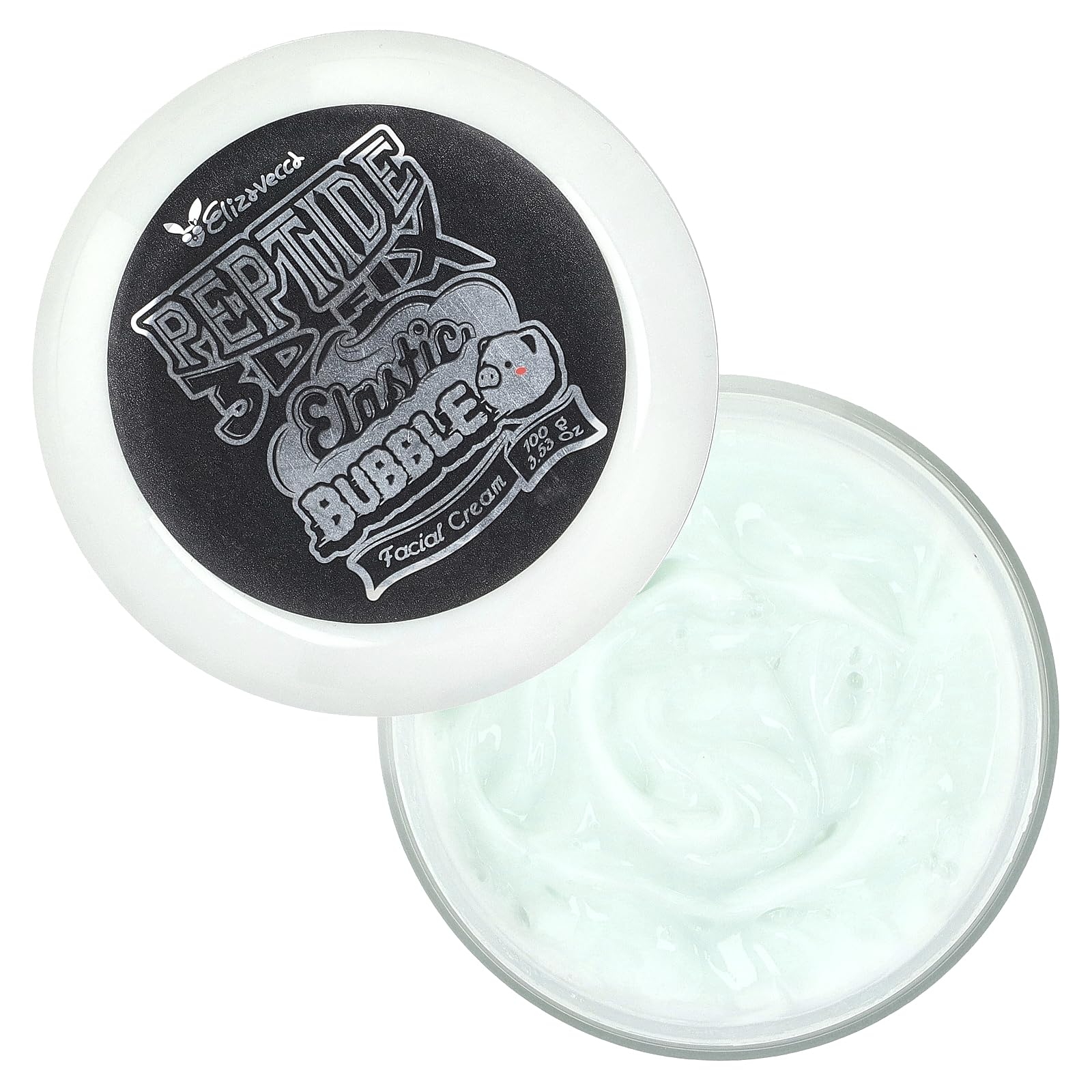 Elizavecca 3D Peptide Elastic Water Bubble Cream – 100 g for All Skin Types