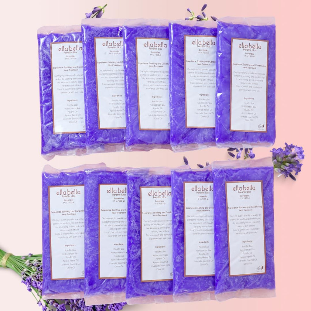 ELLA BELLA Paraffin Wax Refill Lavender – Hand & Foot Spa Treatment