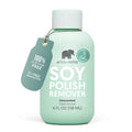 ella+mila Soy Nail Polish Remover – Unscented, Non-Acetone, Non-Toxic for Natural Nails (4 oz) with Vitamins A C & E