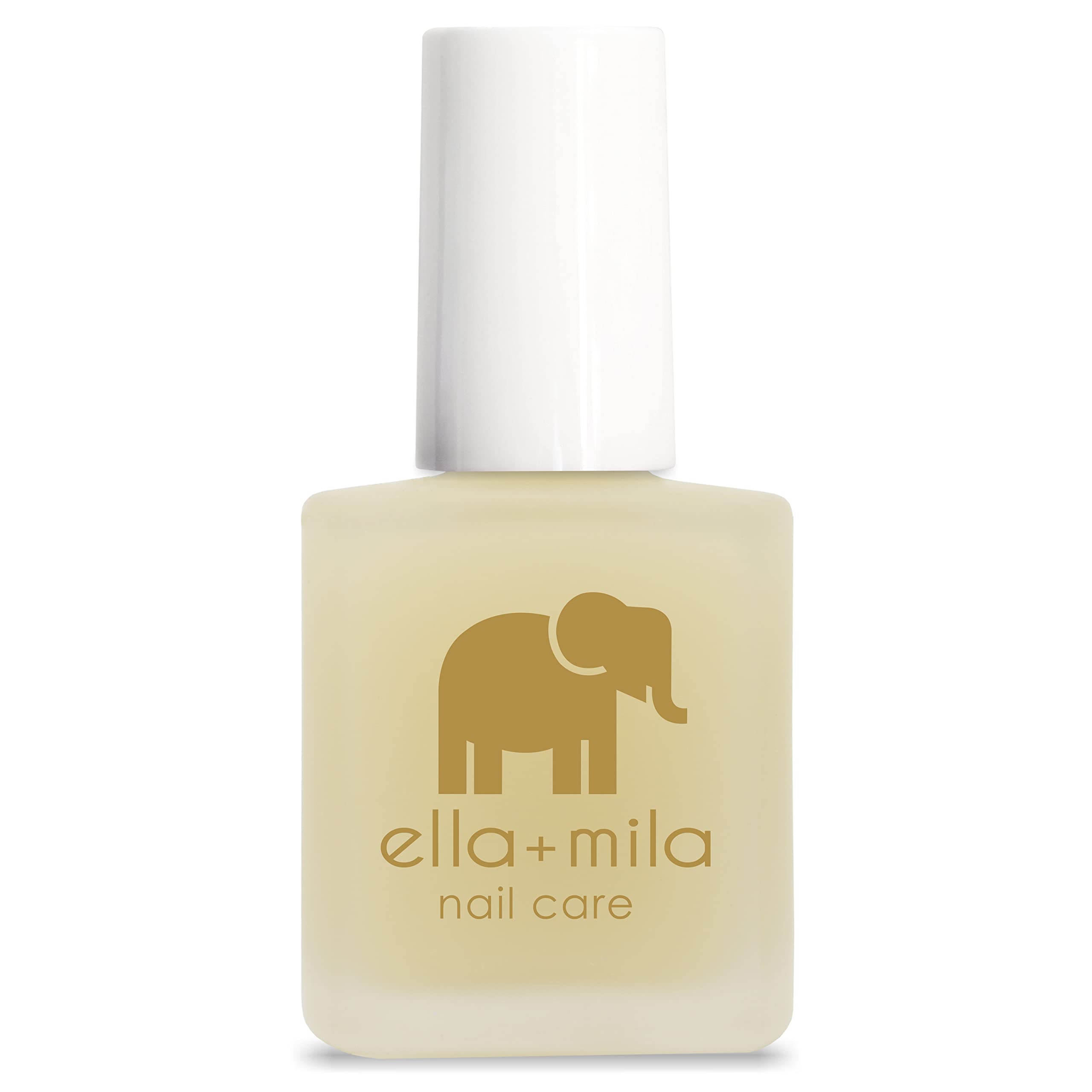 ella+mila Ridge Filler Base Coat Nail Polish – Smoothing Nail Treatment & Long-Lasting Ridge Filler