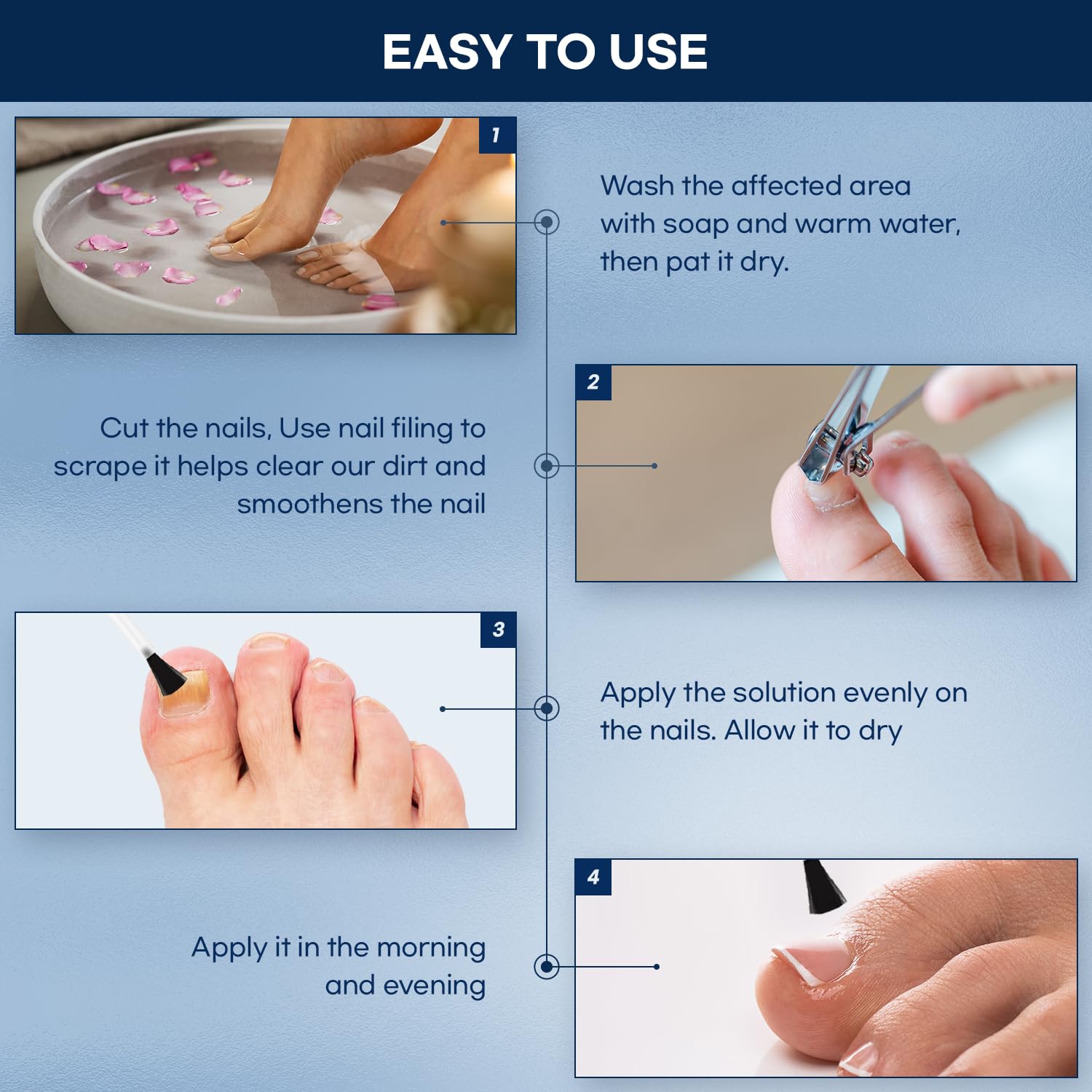 Ellocy Toenail Fungus Treatment Extra Strength – Nail Repair Liquid 30ml