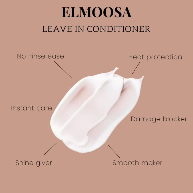 ELMOOSA Caviar Leave-In Conditioner – 24/7 Frizz & Heat Protection (250ML)