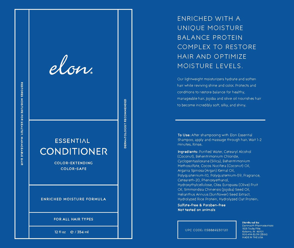 Elon Complete Care Kit for Thinning Hair – Shampoo, Conditioner & R3 Supplement (No Sulfates, Parabens, or Phthalates)