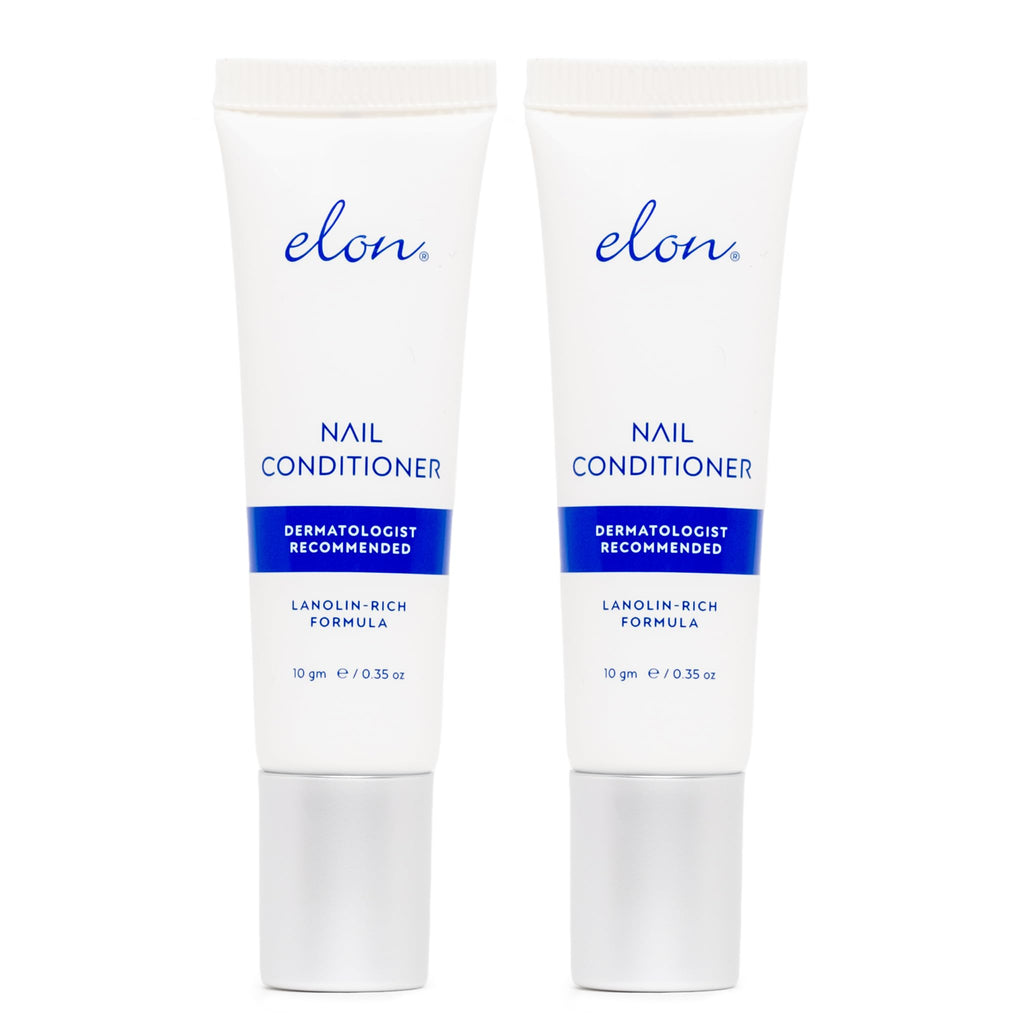 Elon Lanolin-Rich Nail Conditioner – Strengthens Nails & Protects Cuticles (10g Tube, 2-Pack)