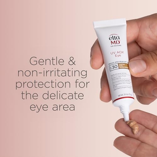 EltaMD UV AOX Eye Tint SPF 30 Mineral Sunscreen for Eye Area – 0.4 oz Tube