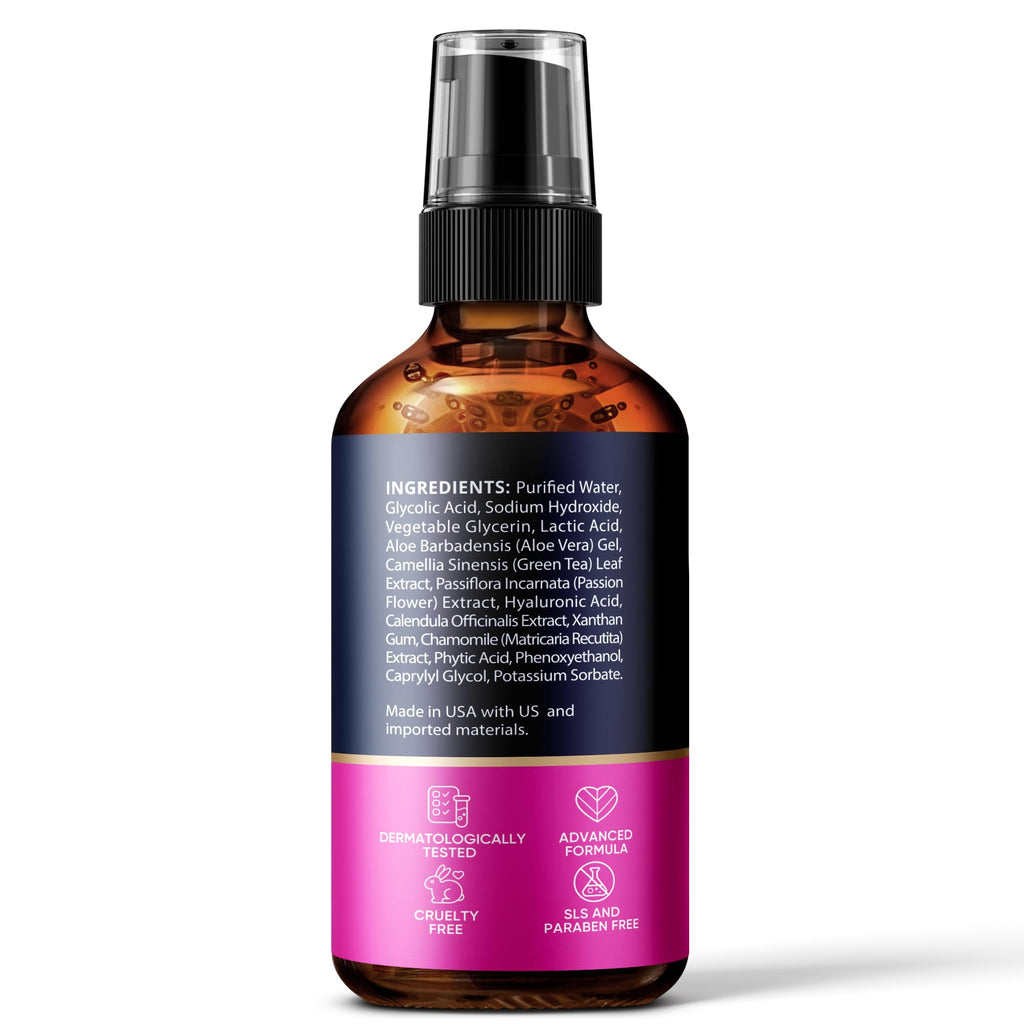 Ember Cloud Glycolic Acid Serum 15% – Extra Large 2 oz for Radiance & Even Tone