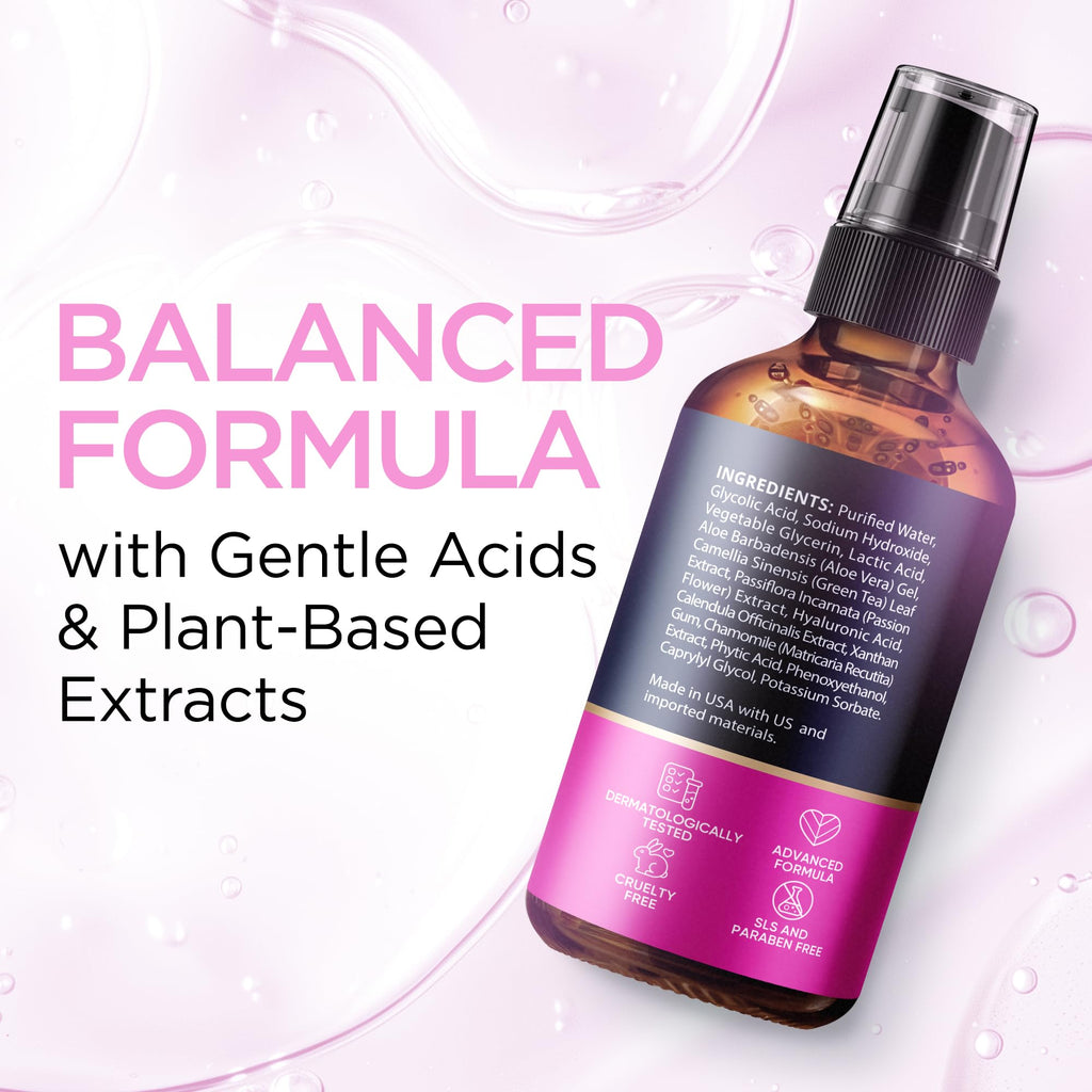 Ember Cloud Glycolic Acid Serum 15% – Extra Large 2 oz for Radiance & Even Tone