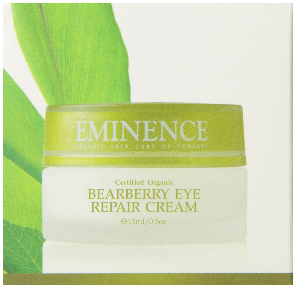 Eminence Organic Skincare Bearberry Eye Repair Cream 0.5 oz | Nourishing Under-Eye Care