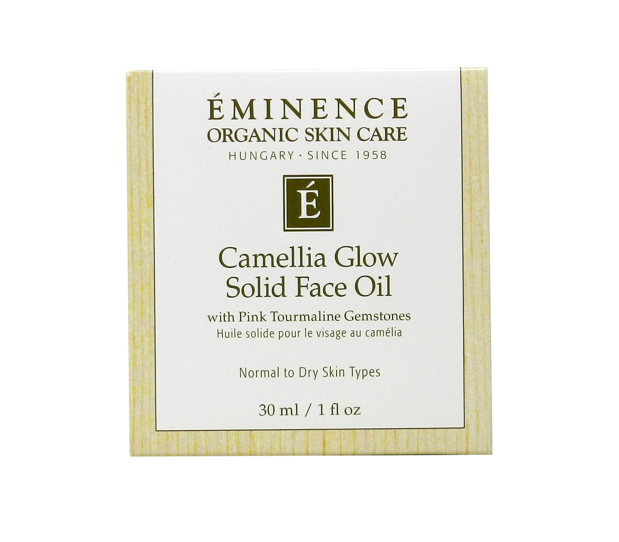 Eminence Camellia Glow Solid Face Oil, 1 oz — Deep Hydration & Radiant Glow