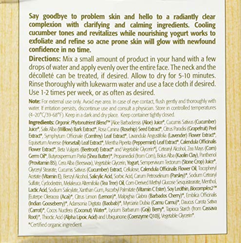 Eminence Clear Skin Probiotic Masque – Balancing and Purifying Facial Mask (2 oz)