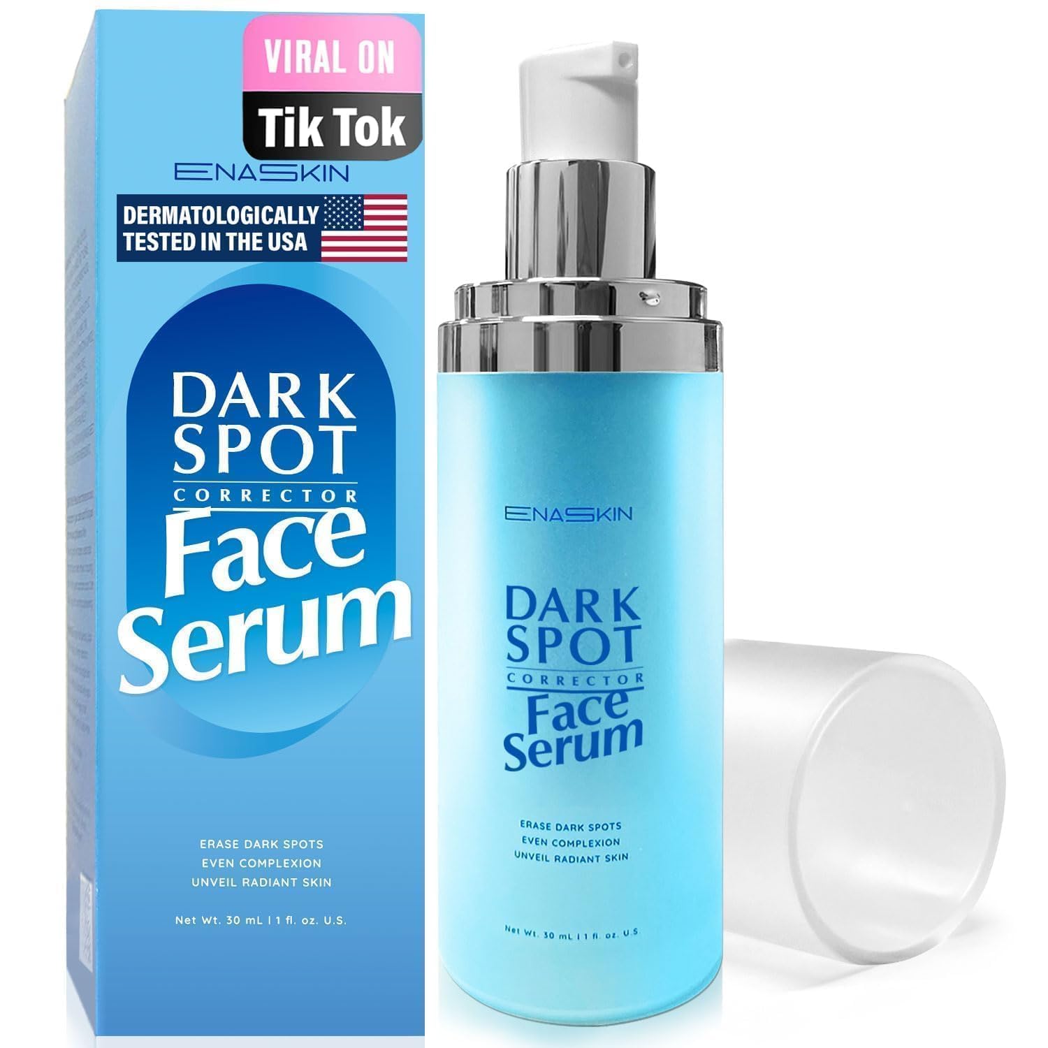 EnaSkin Dark Spot Remover Serum – Hyperpigmentation & Freckles (1 oz)