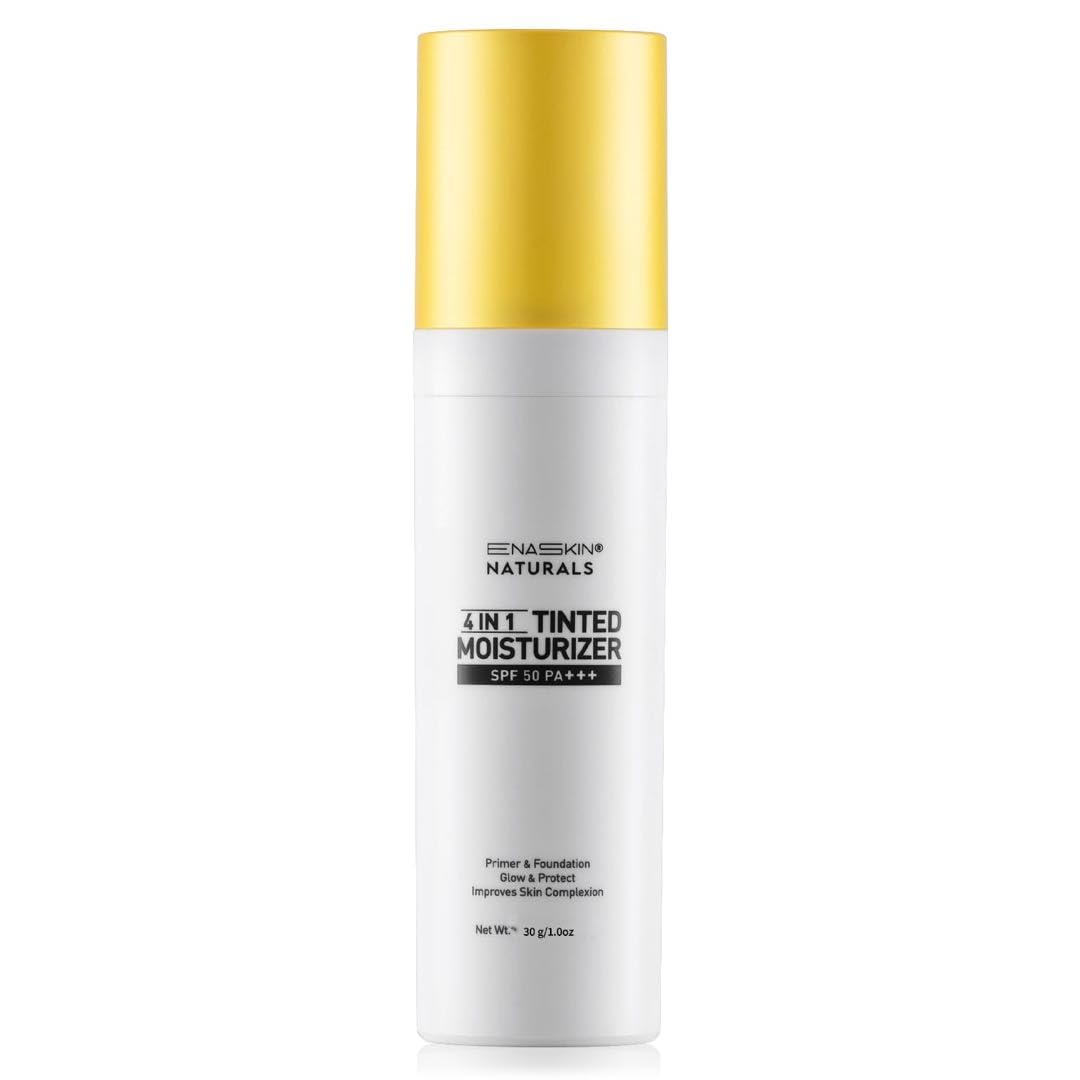 Enaskin Naturals Universal BB Cream – Light Sheer Coverage, Oil-Free Tinted Moisturizer (1 oz)