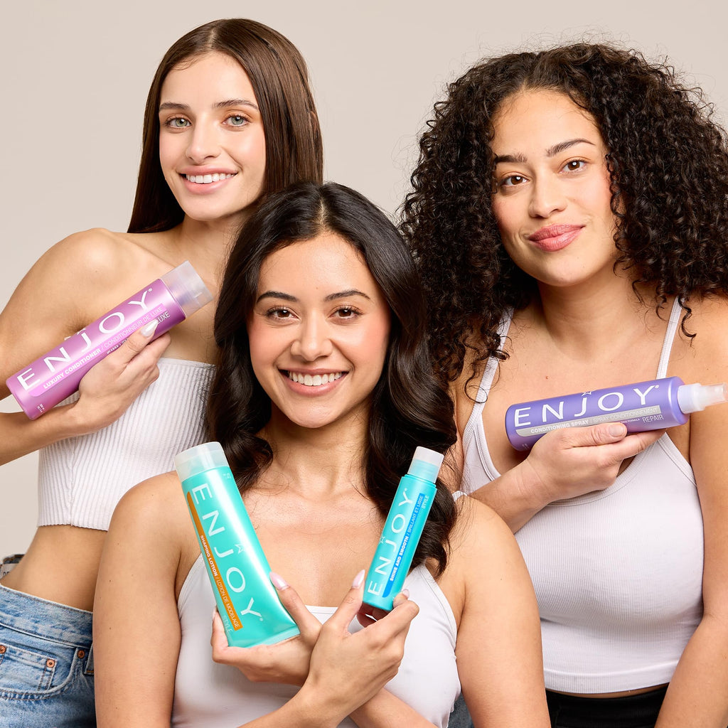 Enjoy Hair Care Therapeutic Volumizing Conditioner – pH 4.5–5.5, Color-Safe, 33.8 oz