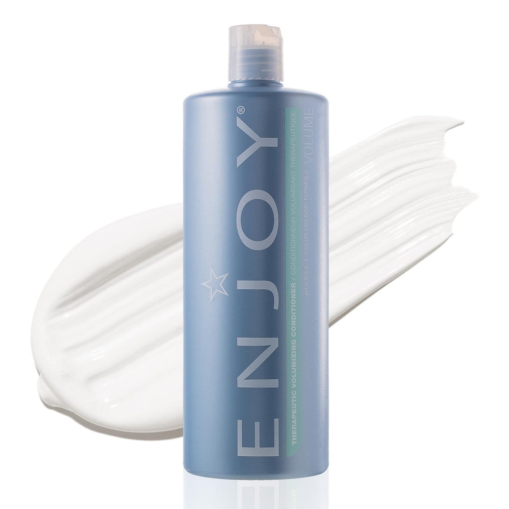 Enjoy Hair Care Therapeutic Volumizing Conditioner – pH 4.5–5.5, Color-Safe, 33.8 oz