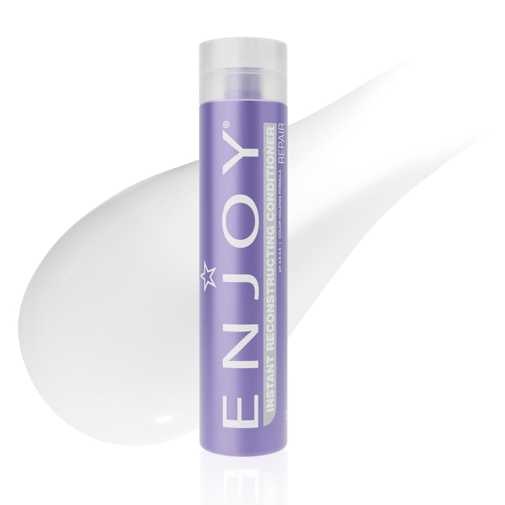 Enjoy Instant Reconstructor Conditioner for Damaged Hair – Lightweight Keratin Amino Acids, Color-Safe, 10 oz