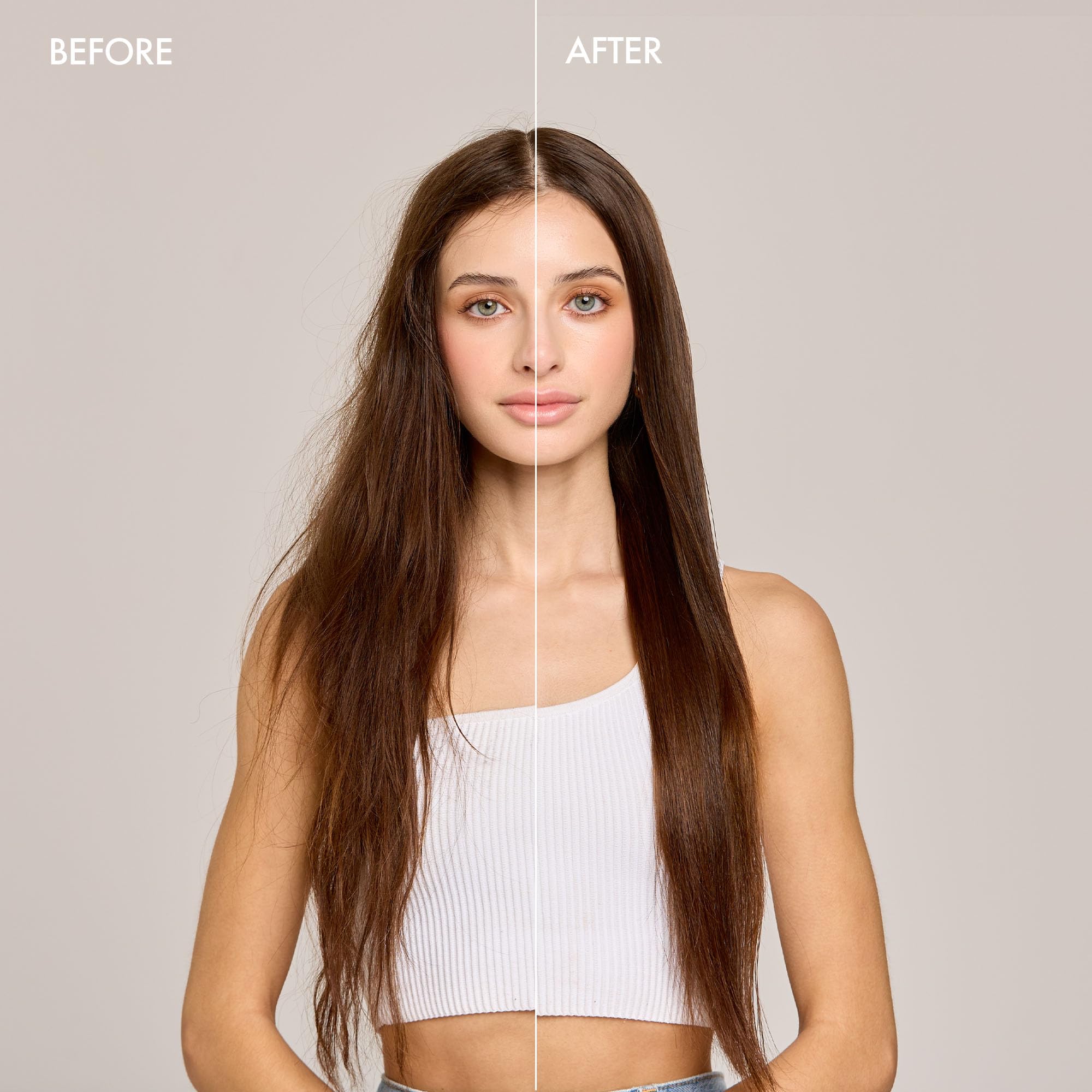 ENJOY Straightener 8 Oz – Hair Styling Cream for All Hair Types, Smooth, Straight & Soft