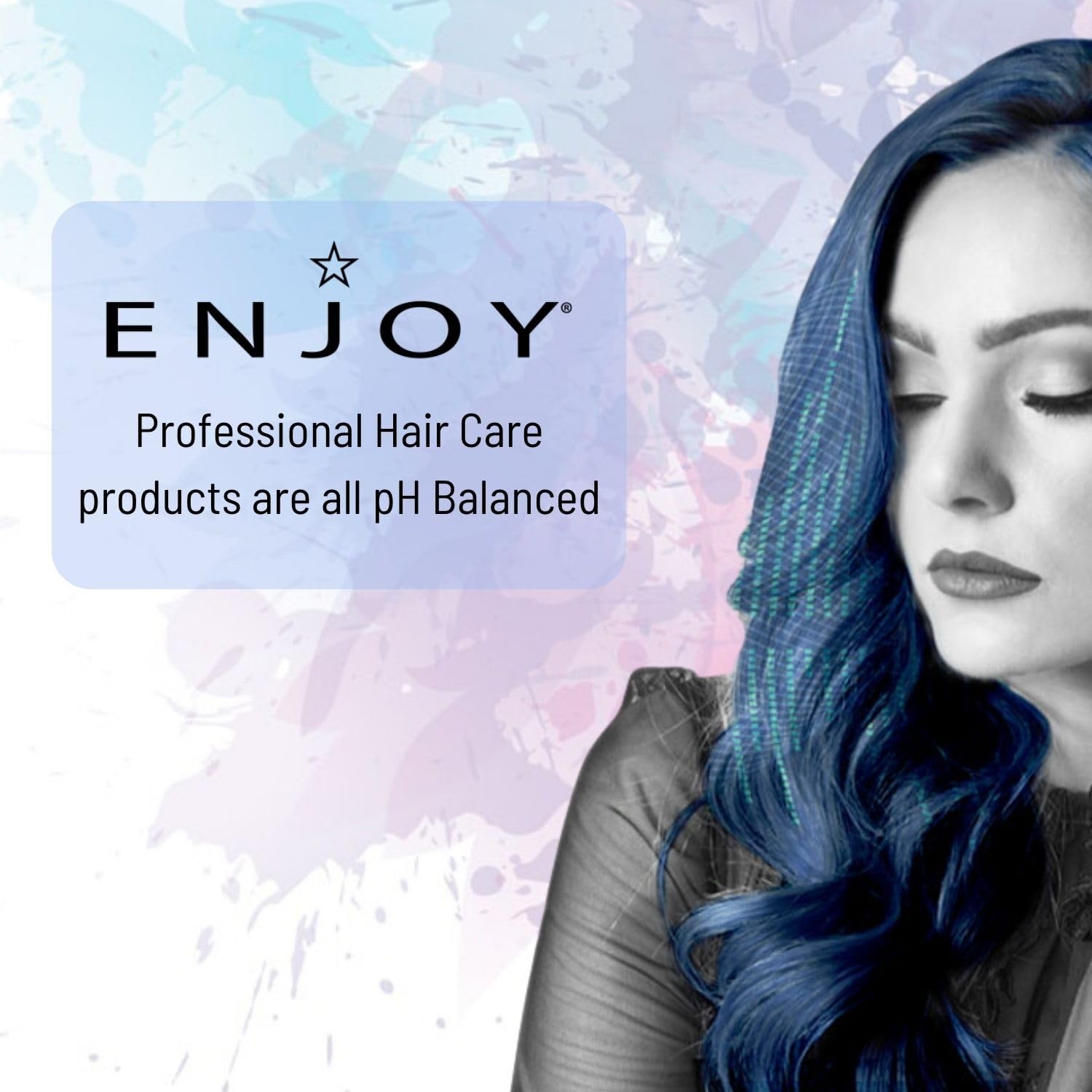 ENJOY Hair Care Super Hydrate Conditioner — Sulfate-Free, Gluten-Free, Paraben-Free for Damaged & Curly Hair | 10.1 fl oz