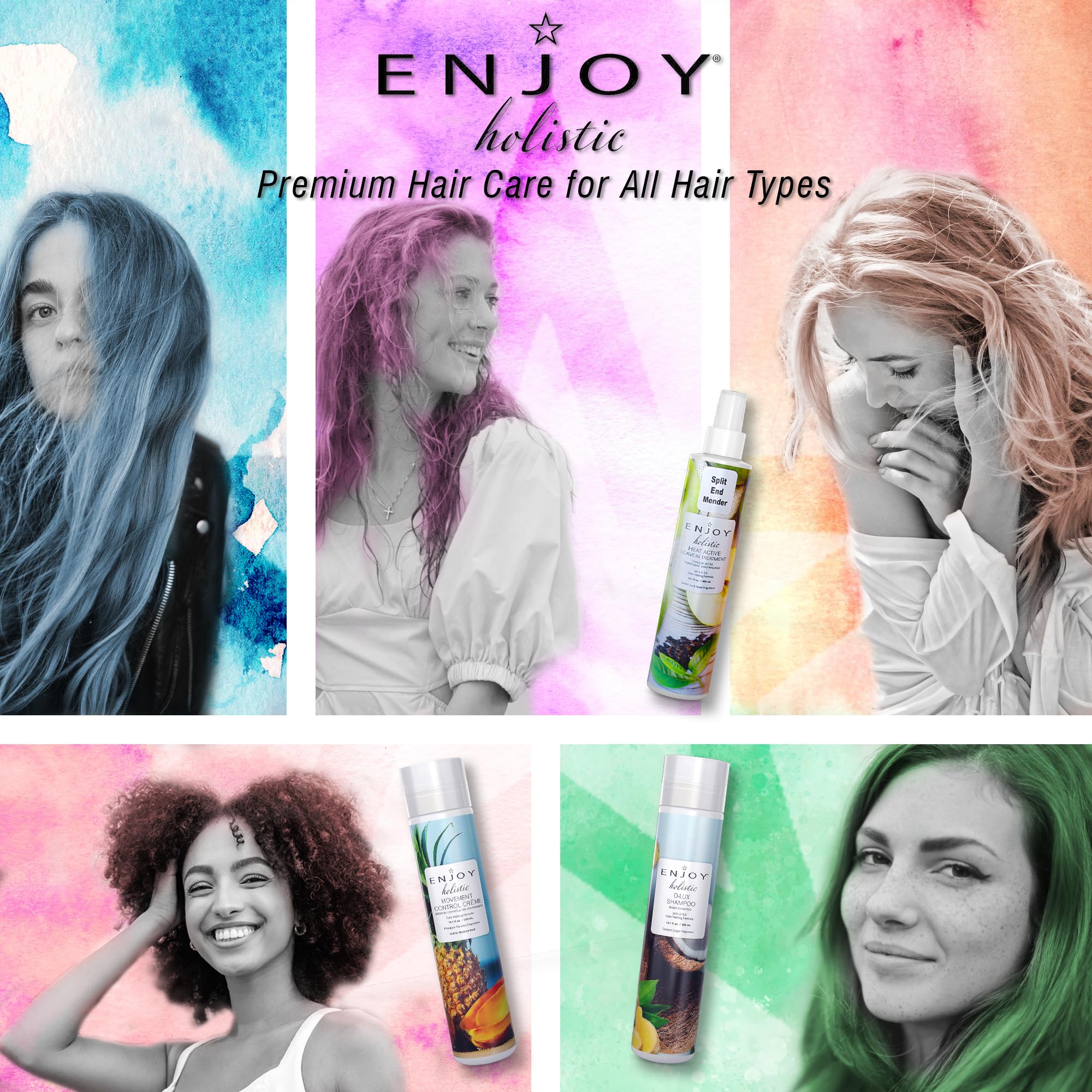 Enjoy Volumizing Blowout Gel — Lightweight Lift & Touchable Texture for Fine to Medium Hair