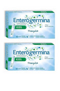 Enterogermina Kids – 2 Packs of 10 Vials | Convenient Pediatric Probiotic Solution