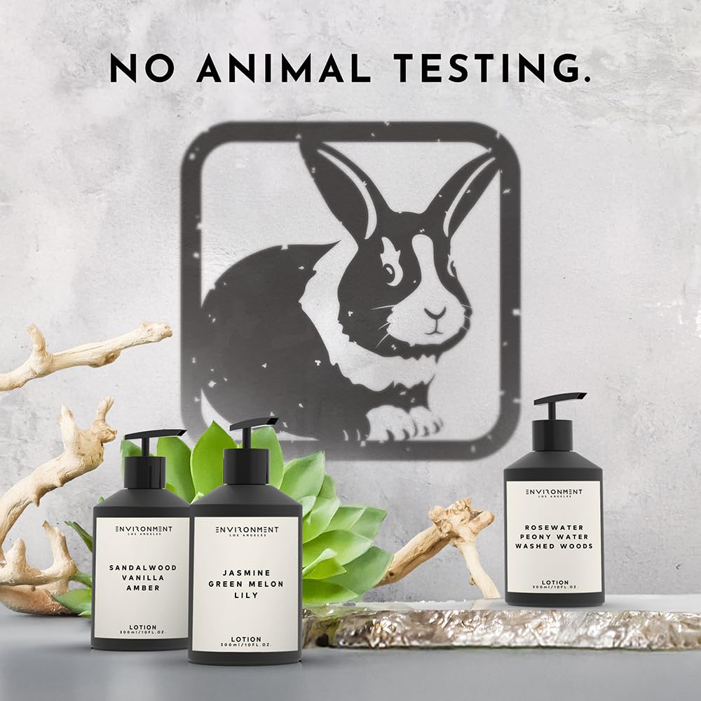 ENVIRONMENT WN Lotion – 300ml Luxury Scented Lotion (Jasmine, Green Melon, Lily)