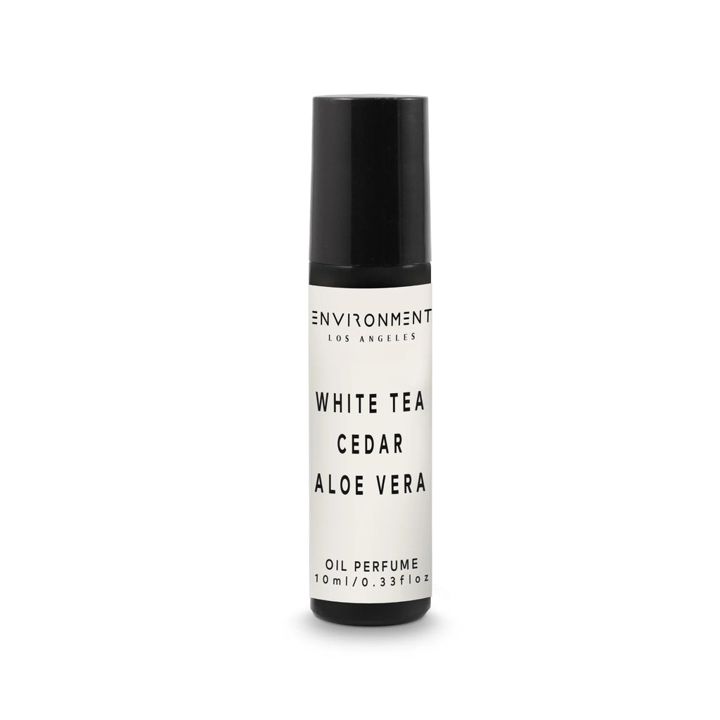 ENVIRONMENT WSTN 10ml Roll-On Perfume – White Tea, Cedar & Aloe Vera | Luxury Vegan Fragrance