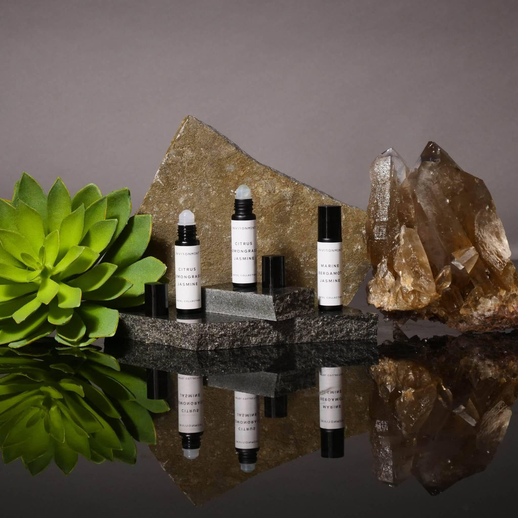 ENVIRONMENT WSTN 10ml Roll-On Perfume – White Tea, Cedar & Aloe Vera | Luxury Vegan Fragrance