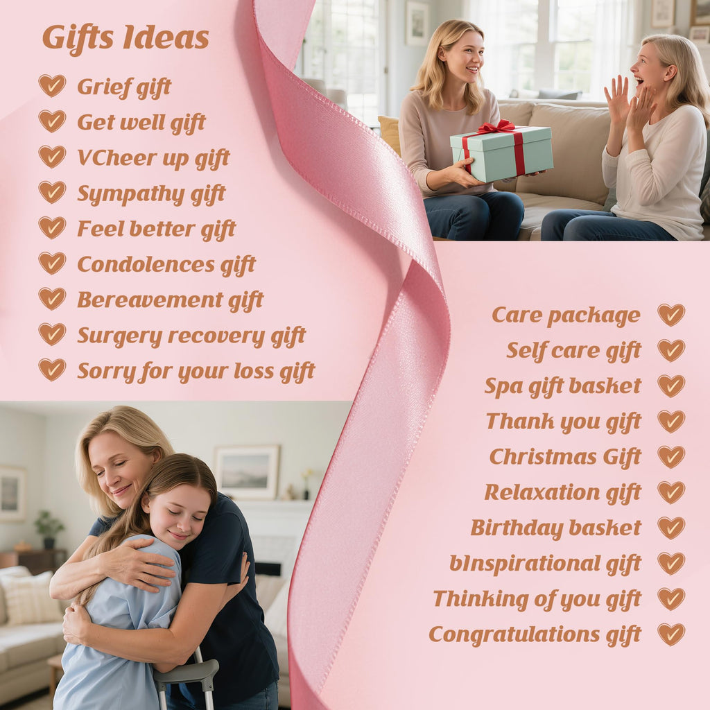 ENVTEK Gift Box for Women – Luxury Self-Care Spa Set for Birthdays & Get Well