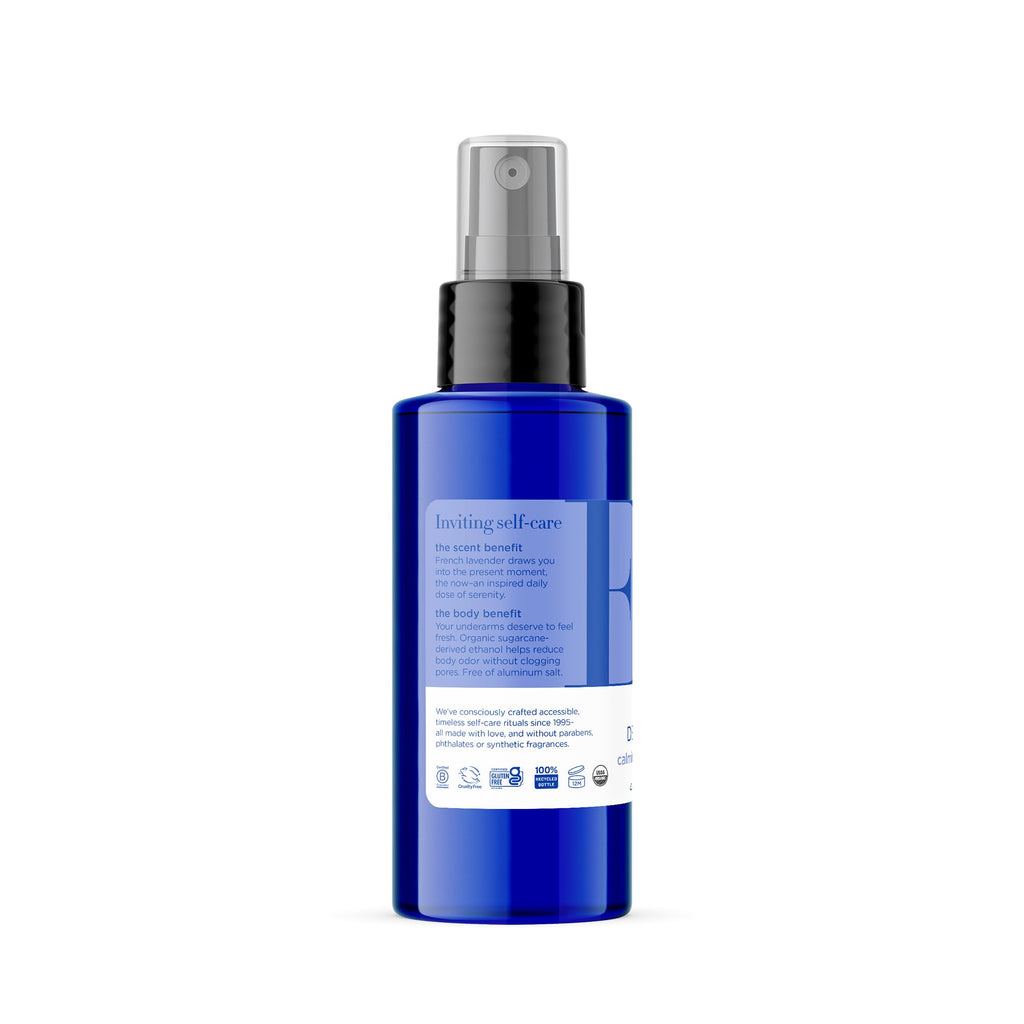 EO Organic Deodorant Spray with Lavender — 4 oz x3, Plant-Based, Aluminum-Free