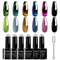 eodci 9D Cat Eye Gel Nail Polish Kit – 6×7.5ml Magnetic Set
