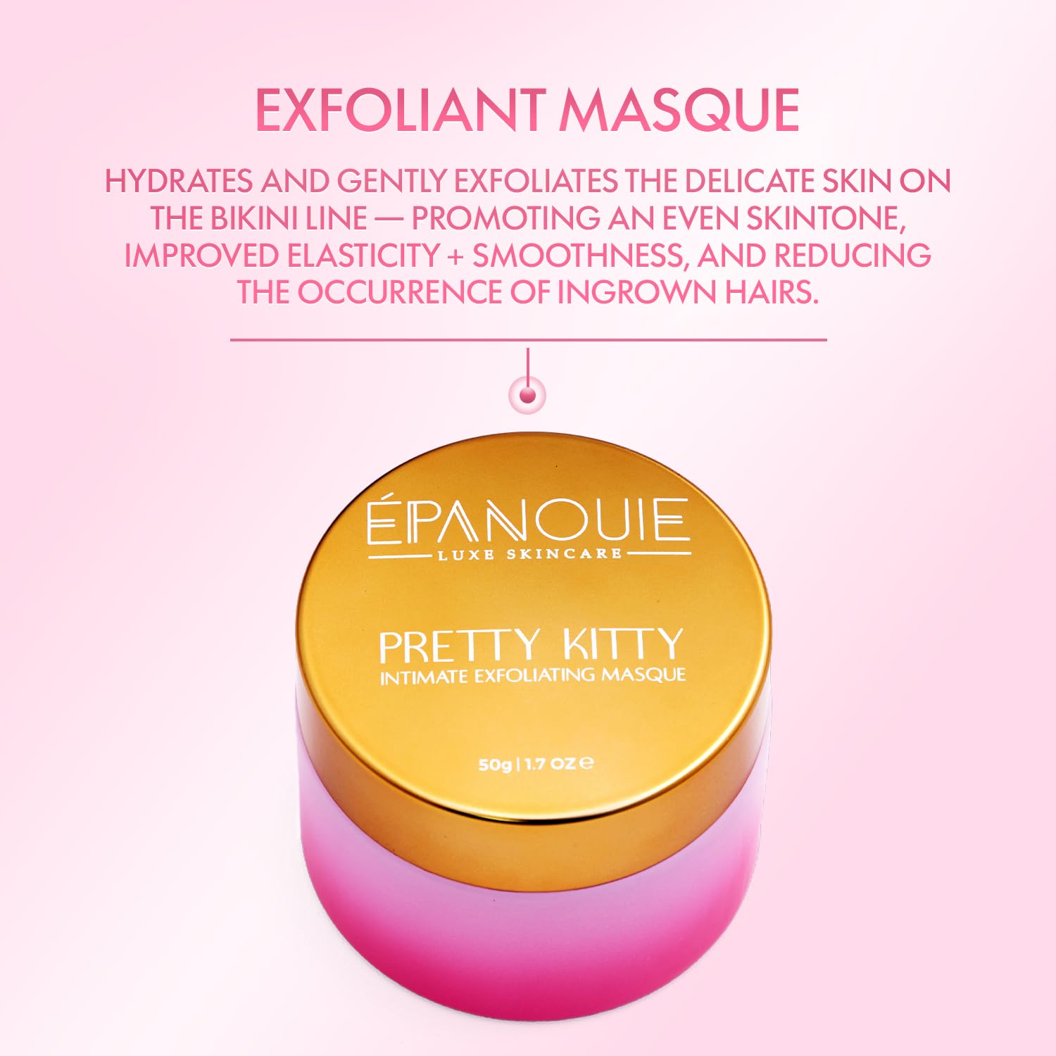 EPANOUIE Skin | Pretty Kitty Intimate Care – Exfoliating Masque for Sensitive Bikini Skin