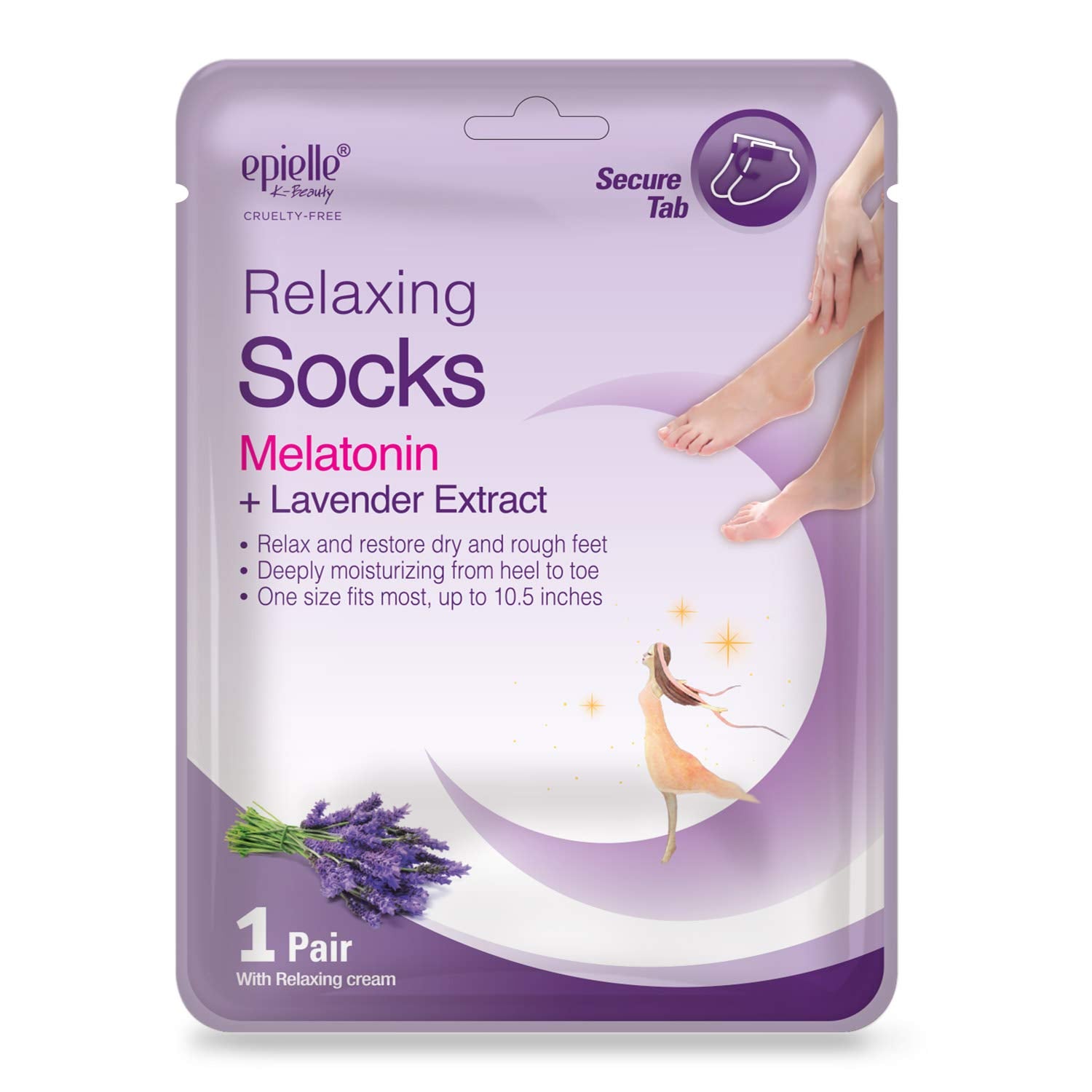 Epielle Relaxing & Nourishing Hand & Foot Masks – 6 Moisturizing Gloves & 6 Moisturizing Socks
