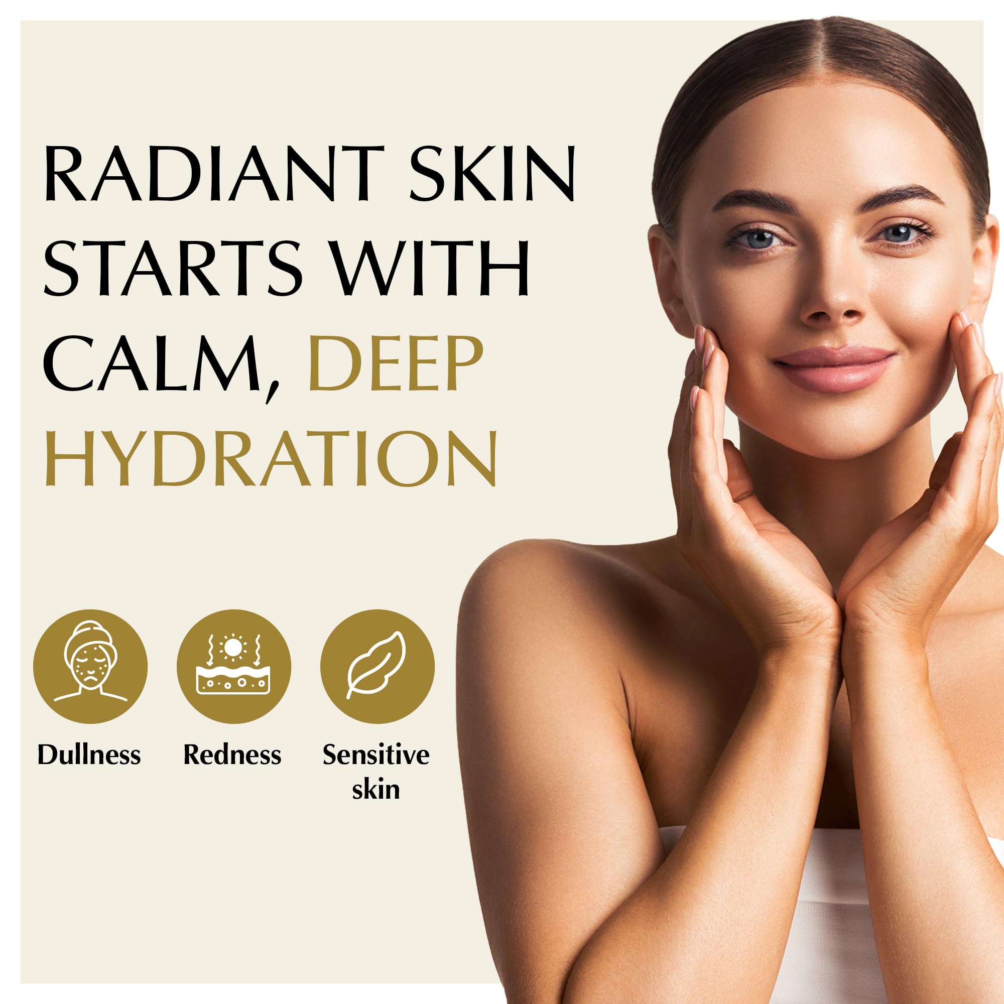 EpiLynx Vitamin C Face Serum – Brightening, Hydrating Antioxidant for Sensitive Skin (Vegan & Gluten-Free)