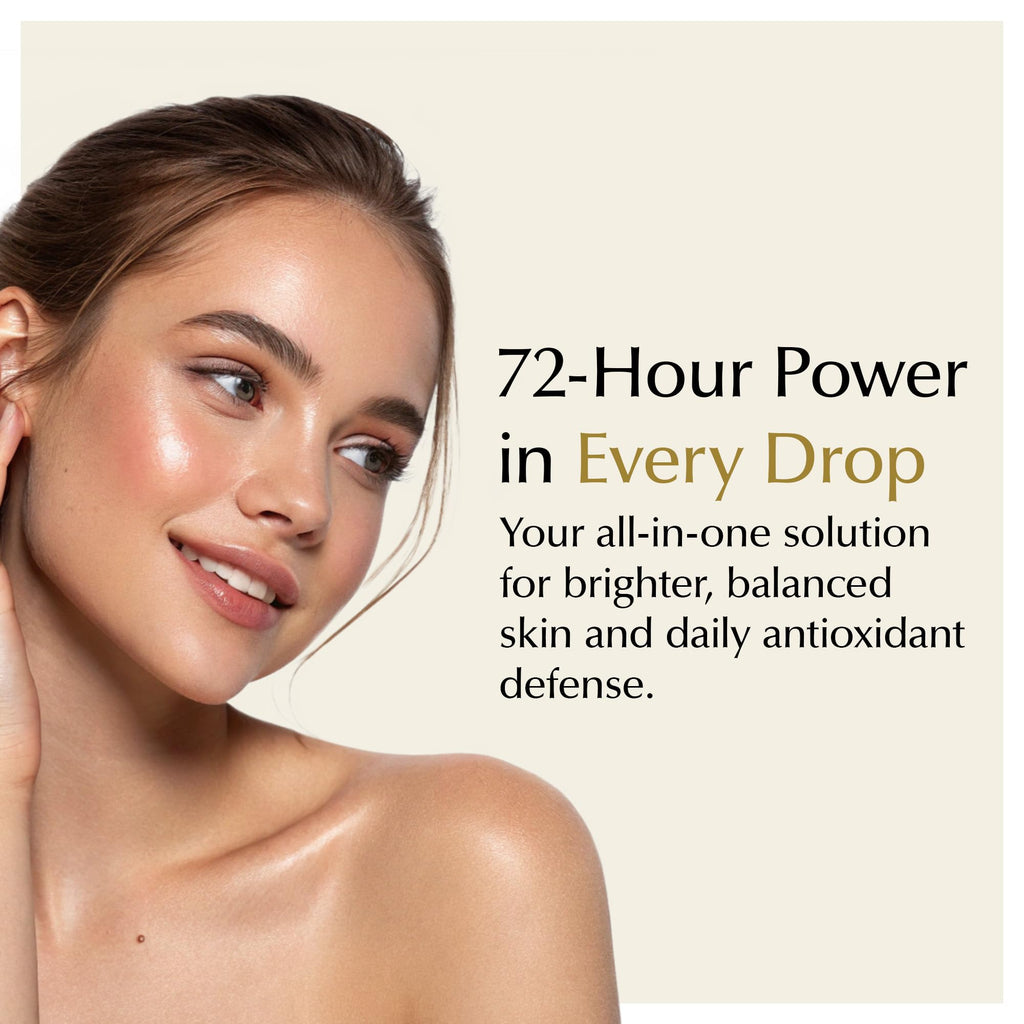 EpiLynx Vitamin C Face Serum – Brightening, Hydrating Antioxidant for Sensitive Skin (Vegan & Gluten-Free)