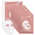 Eqimznv 8 Pcs Collagen Face Mask – Overnight Hydration, Pore Minimizing & Firming