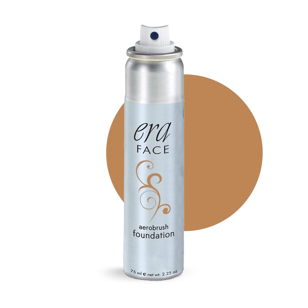 ERA Face Spray Makeup R8 Amber – Airbrush Foundation by ERA Beauty