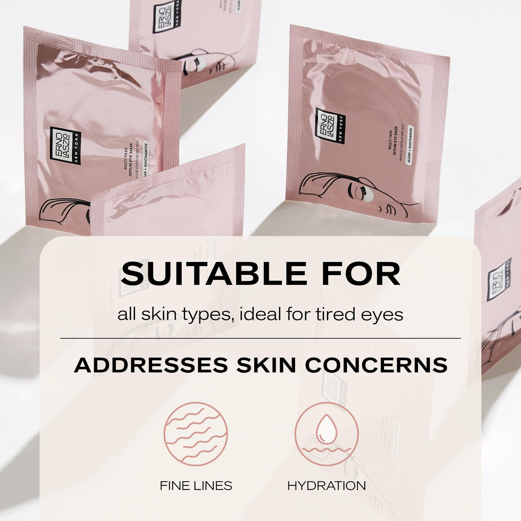 Erno Laszlo Multi-Task Serum Under Eye Mask – Hydrate, Nourish & Brighten | Set of 6