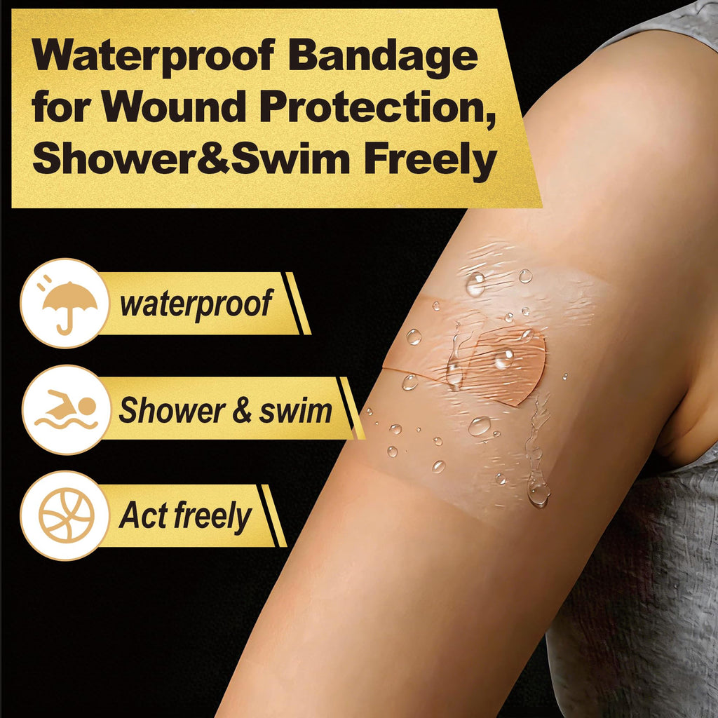 ES ETRSHIELD Second Skin Tattoo Bandage Roll - Waterproof, Breathable 10in x 11yds