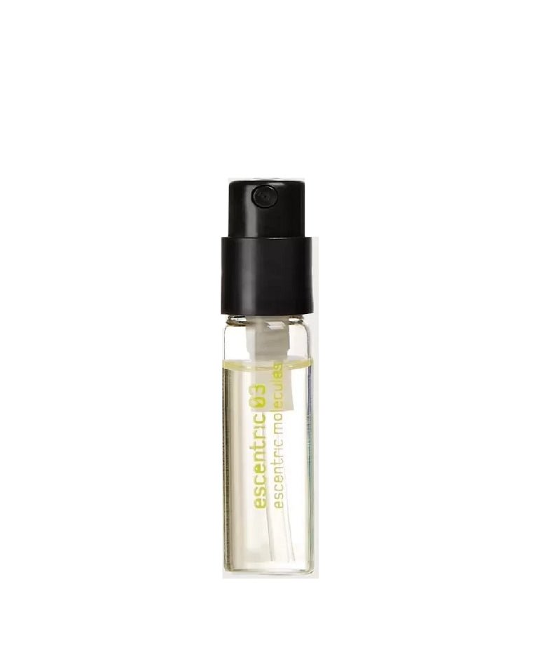 Escentric Molecules Escentric 03 official perfume sample 2ml 0.06 fl. o.z. perfume tester