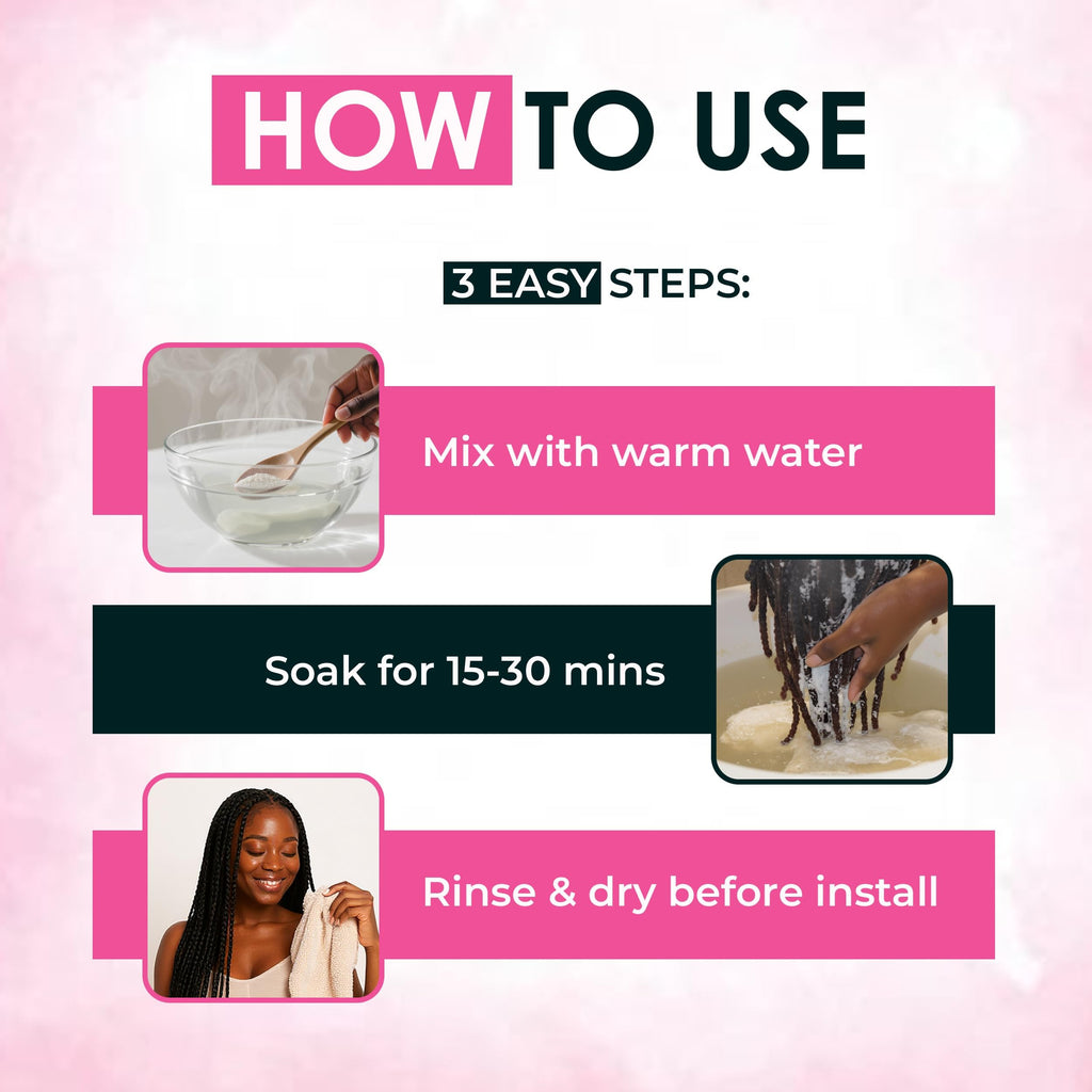 Esha Braid N Slay Detox Powder – Scalp Cleanser for Braids, Locs & Twists (Unscented, 907g)