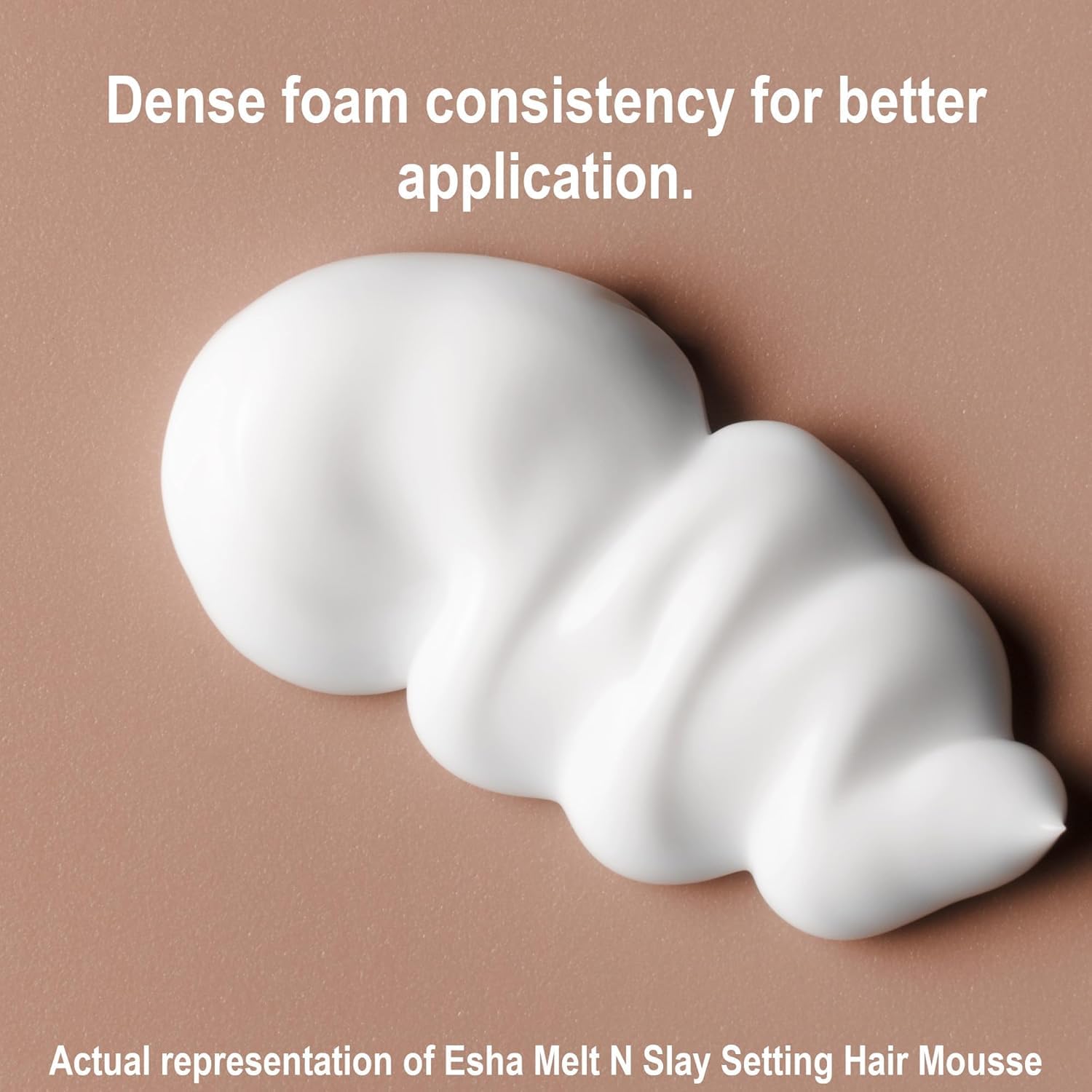 Esha Melt N Slay Daily Setting Hair Mousse – Tame Frizz & Style (12 oz)