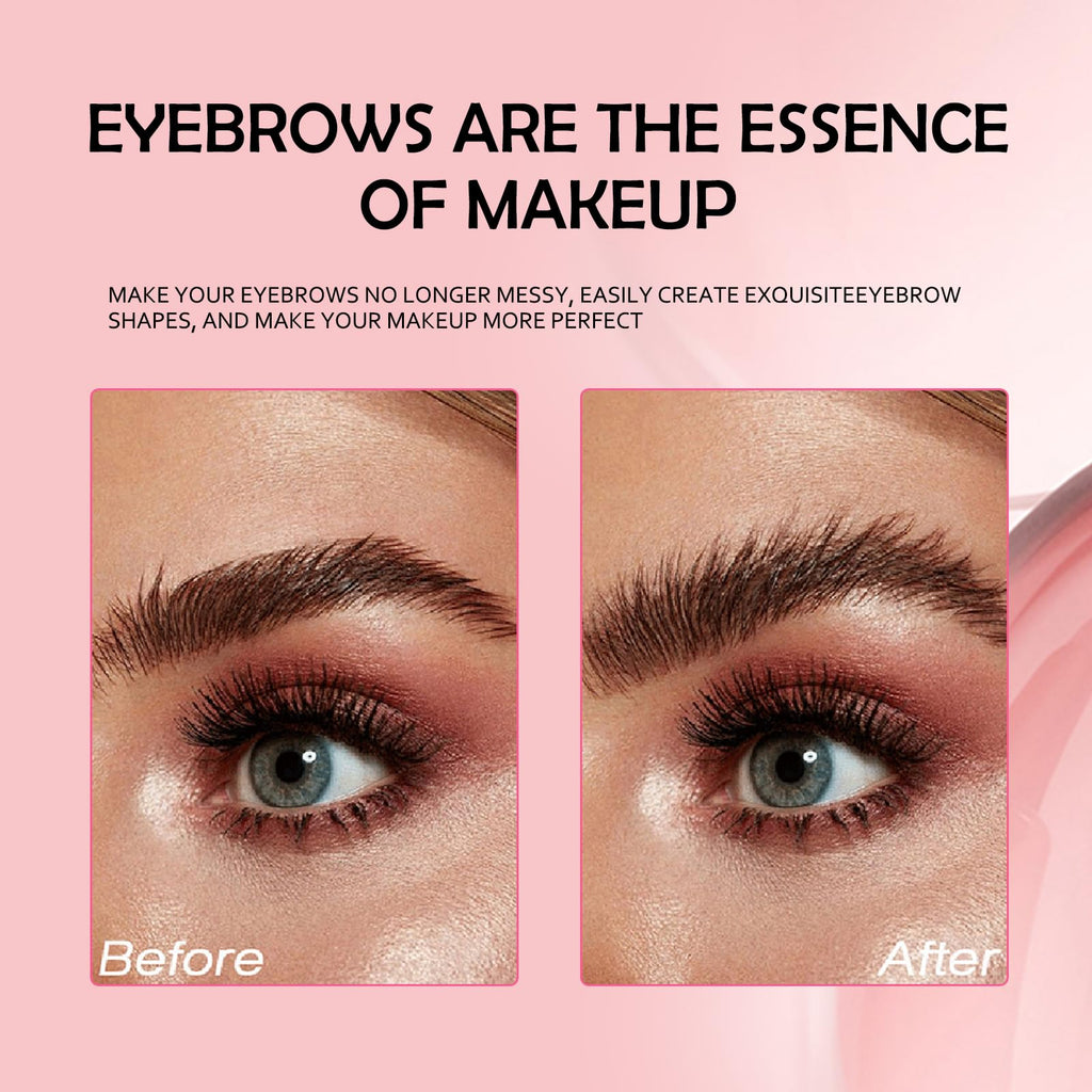 Eshioh Clear Eyebrow Gel – Waterproof, Lightweight Hold, Non-Irritating, Travel-Friendly #01